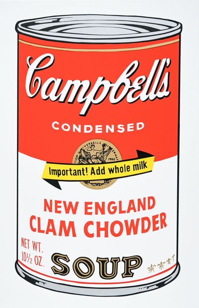 Andy WARHOL (1928-1987), after Soup Campbell....
