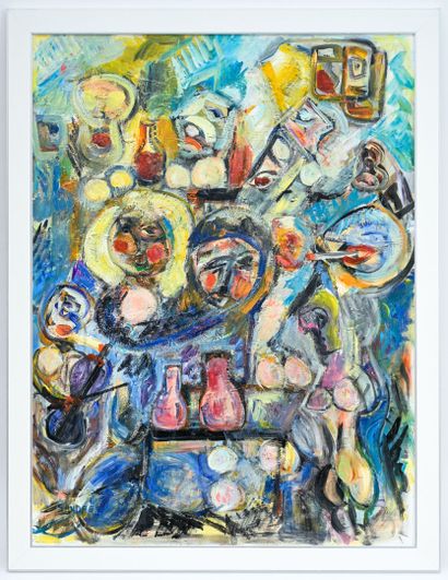 Jean SANDRES (XX-XXIth)
Untitled
Acrylic...
