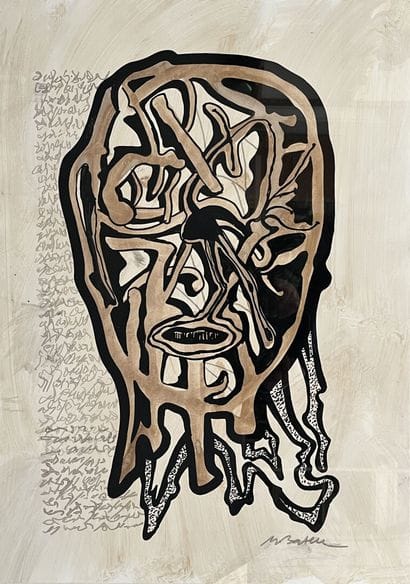 Michel BATLLE (1946)
Abstract composition
Ink...