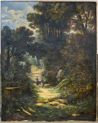 STAPLEAUX (NINETEENTH CENTURY)
A walk in...