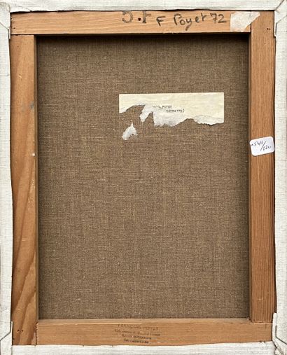 François POYET (1948)
Calligraphies, 1972
Acrylic...
