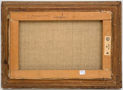 E. BERNARD (20th)
Cat
Pastel signed lower...