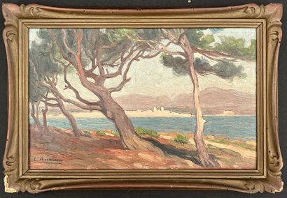 Emmanuel AUBAIN (1872-1965)
Antibes
Oil on...