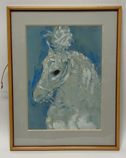 Marcel VERTES (1895-1961)
Circus horse
Gouache...