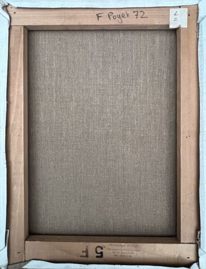 François POYET (1948)
Untitled, 1972
Acrylic...