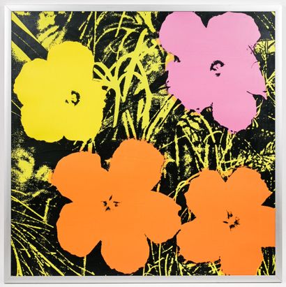 After Andy WARHOL
Flowers
Color silkscreen...