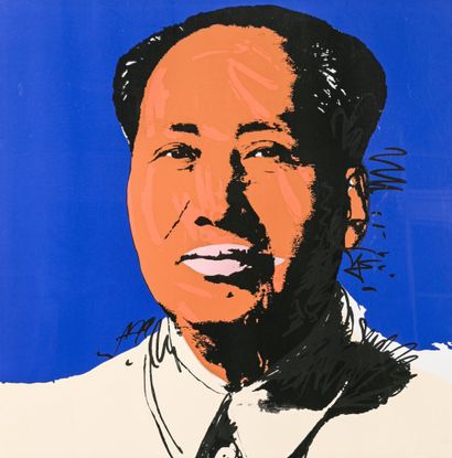 after Andy WARHOL 
Mao Zedong
Silkscreen...