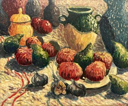 Antoine BOGEY (1943)
Still life with figs...