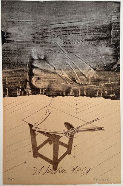 Antonio RECALCATI (1938-2022)
Untitled
Lithograph...