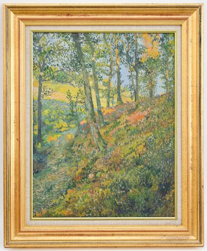 Louis de BOUGUES MONTES (1904) 
The undergrowth...