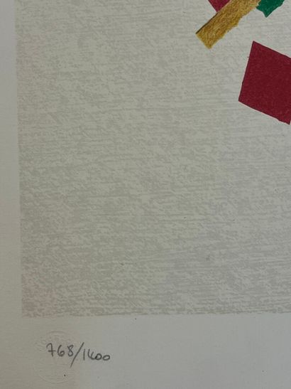 after Kasimir MALEVICH 
 Suprematist composition...