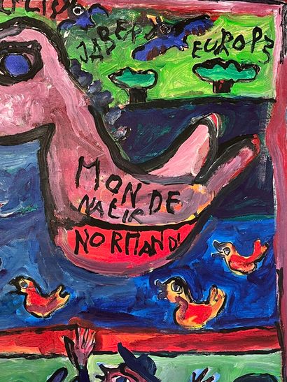 Jaber El Mahjoub known as JABER (1938-2021)
Untitled
Oil...