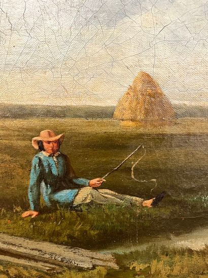 FRENCH SCHOOL late 19th century
The peasant...