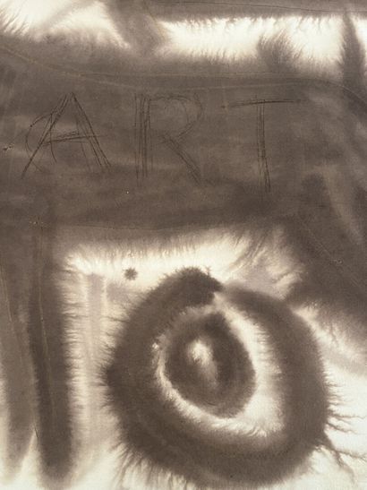 Jean STARCK (XX)
Pre-writing
Wash on paper...