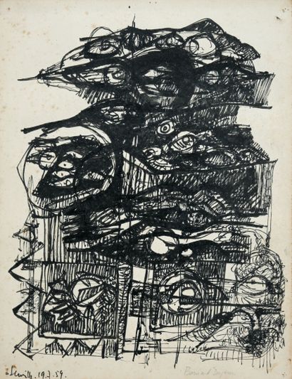 Bernard DUFOUR (1922-2016)
Seville
Ink on...