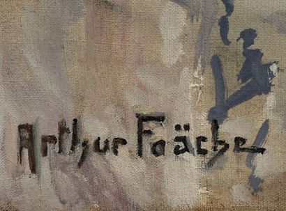 Arthur FOACHE (1871-1967)
Vase of flowers
Oil...
