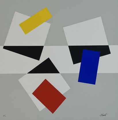 Joël FROMENT (Born 1938) 
Untitled
Silkscreen...