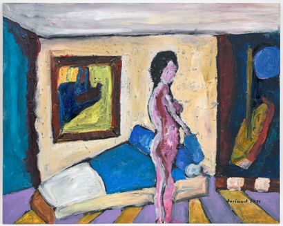 Christian DURIAUD (1944)
The Model, 2021
Oil...