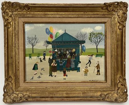 Charlotte JULIAN (1951) 
Public garden and...