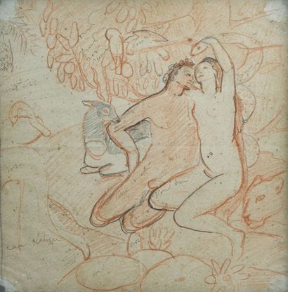 Elisabeth CHAPLIN (1890-1982)
Adam and Eve
Sanguine...