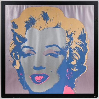 Based on Andy WARHOL
Marylin
Color silkscreen...