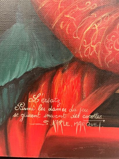 Sylvia KARLE MARQUET (1948)
L'Ersatz, among...