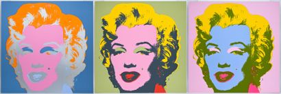 Based on Andy WARHOL 
Marilyn Monroe
Three...
