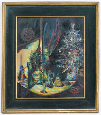 Jean CARZOU (1907-2000)
L'arbre de Noël,...