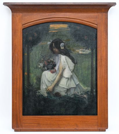 Henri BELLERY-DESFONTAINES (1867-1909)
Ramasseuse...
