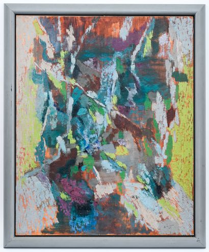 Anita DE CARO (1909-1998)
Taverny
Huile sur...