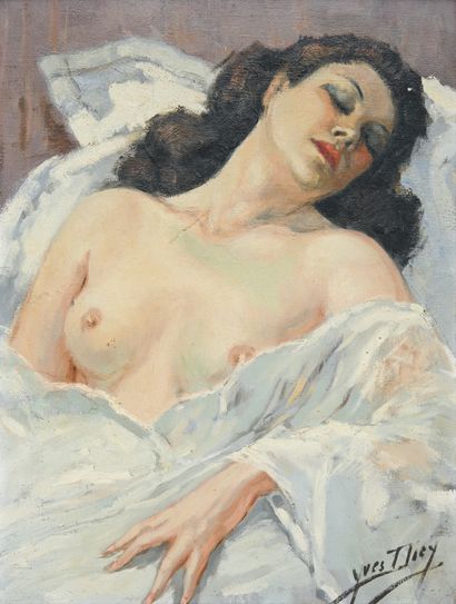 Yves DIEY (1892-1984)
Nu féminin
Huile sur...