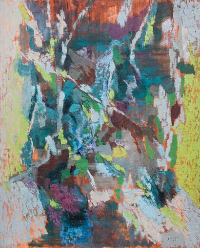 Anita DE CARO (1909-1998)
Taverny
Huile sur...