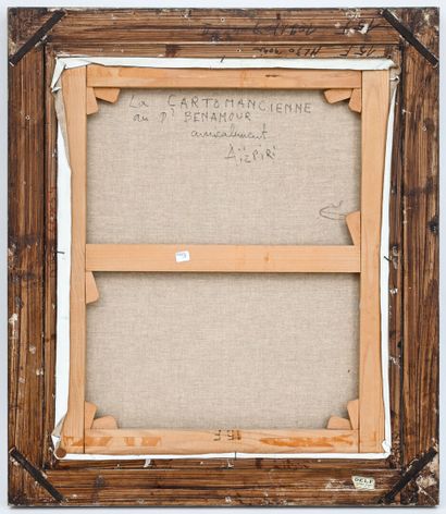 Paul AIZPIRI (1919-2016)
La cartomancienne
Huile...