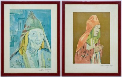 Marie-Antoinette BOULLARD-DEVE (1890-1970)
Portraits...