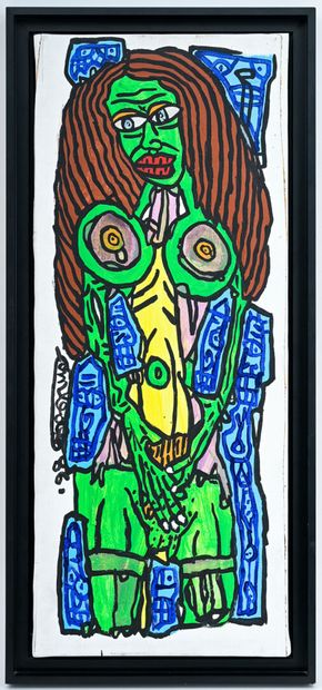 Robert COMBAS (1957)
La gazonnière. La femme...