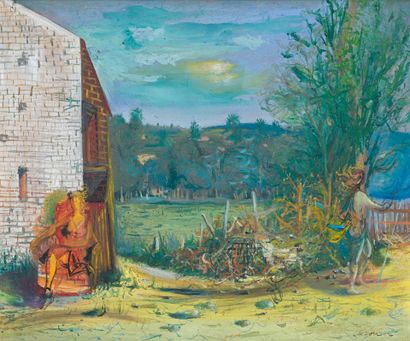 Jean CARZOU (1907-2000)
Après-midi d'été
Huile...