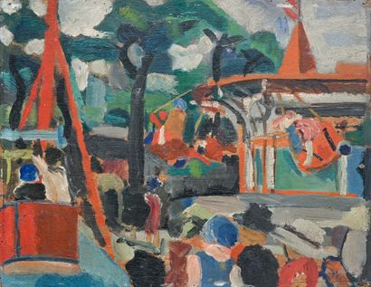 François DESNOYER (1894-1972)
Rue Mouffetard,...