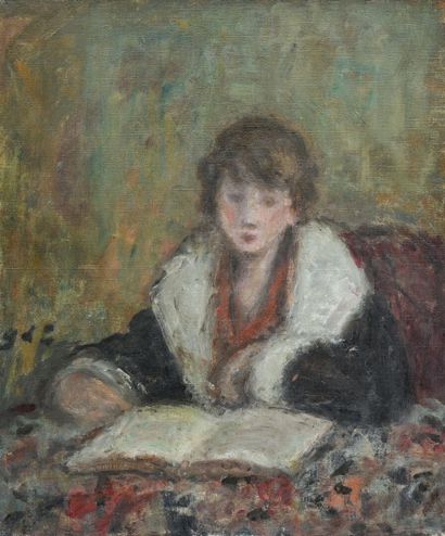 Georges d'ESPAGNAT (1870-1950)
Jeune femme...