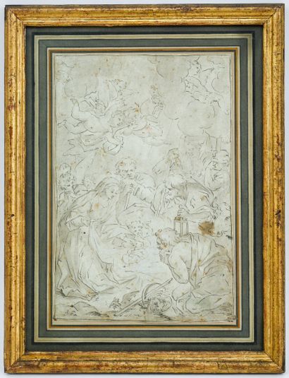 ECOLE FRANCAISE XVIIIe
Nativité
Encre et...