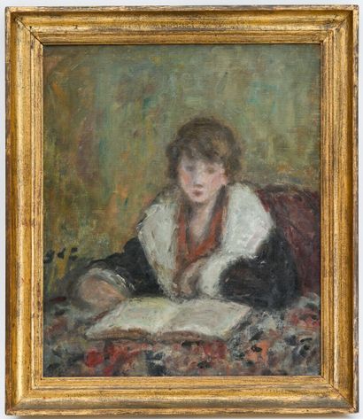Georges d'ESPAGNAT (1870-1950)
Jeune femme...