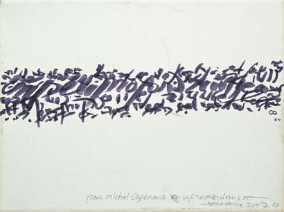 Fabienne VERDIER (1962)
Abstraction
Encre...