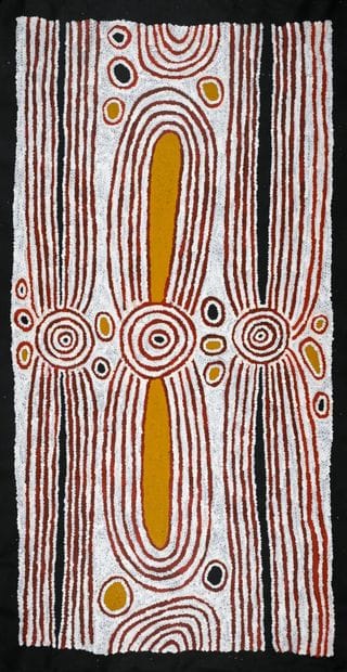 Ningura NAPURRLA (1938-2013) - Art Aborigène
Rockhole...