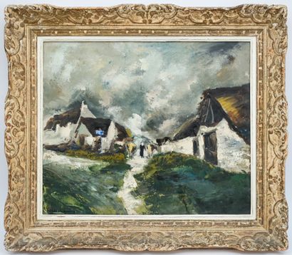 William Marcel CLOCHARD (1894-1990)
Le carrefour...