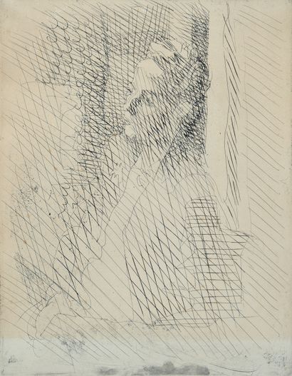 Jacques VILLON (1875-1963)
Portrait de Mme...