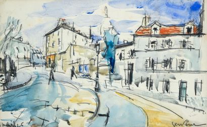 GEN PAUL (1895-1975)
Montmartre
Aquarelle...