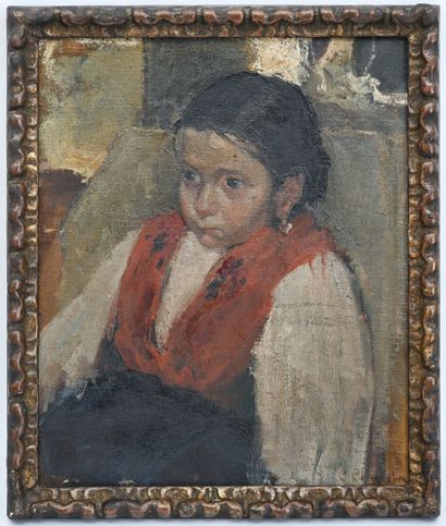 Charlotte CHAUCHET-GUILLERÉ (1878-1964)
Portrait...