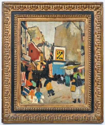 François DESNOYER (1894-1972)
Rue Mouffetard,...