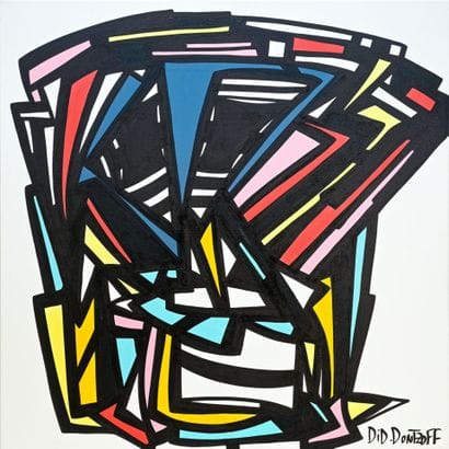 Did DONTZOFF (né en 1956). 
Sans titre
Acrylique...