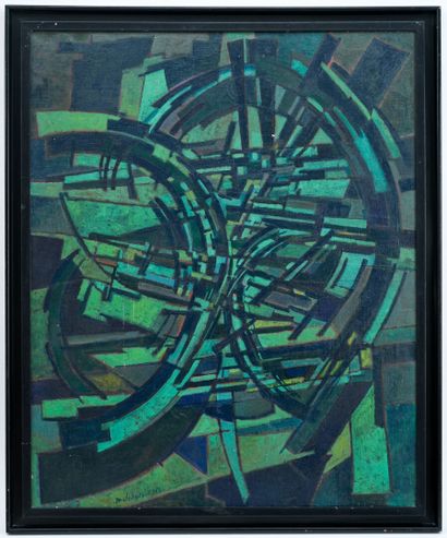 Pierre DIMITRIENKO (1925-1974)
Les Deux Têtes
Huile...