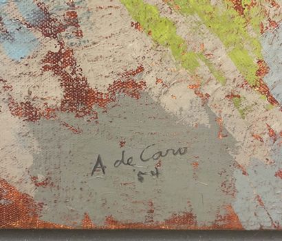 Anita DE CARO (1909-1998)
Taverny
Huile sur...